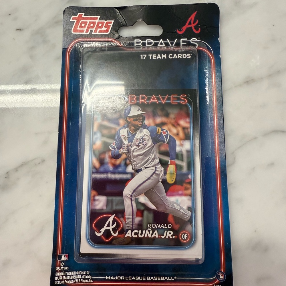 Topps Atlanta Braves Team Cards 2024